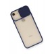 Newface iPhone SE 2020 Kılıf Palm Buzlu Kamera Sürgülü Silikon - Lacivert Newface iPhone SE 2020 Kılıf Palm Buzlu Kamera Sürgülü Silikon - Lacivert