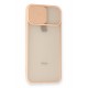 Newface iPhone SE 2020 Kılıf Palm Buzlu Kamera Sürgülü Silikon - Pembe Newface iPhone SE 2020 Kılıf Palm Buzlu Kamera Sürgülü Silikon - Pembe