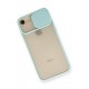 Newface iPhone SE 2020 Kılıf Palm Buzlu Kamera Sürgülü Silikon - Turkuaz Newface iPhone SE 2020 Kılıf Palm Buzlu Kamera Sürgülü Silikon - Turkuaz