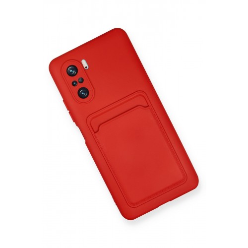 Newface Xiaomi Mi 11i Kılıf Kelvin Kartvizitli Silikon - Kırmızı Newface Xiaomi Mi 11i Kılıf Kelvin Kartvizitli Silikon - Kırmızı