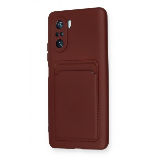 Newface Xiaomi Mi 11i Kılıf Kelvin Kartvizitli Silikon - Bordo Newface Xiaomi Mi 11i Kılıf Kelvin Kartvizitli Silikon - Bordo