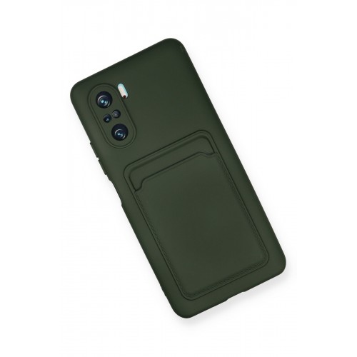 Newface Xiaomi Mi 11i Kılıf Kelvin Kartvizitli Silikon - Koyu Yeşil Newface Xiaomi Mi 11i Kılıf Kelvin Kartvizitli Silikon - Koyu Yeşil