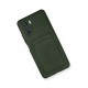 Newface Xiaomi Redmi K40 Kılıf Kelvin Kartvizitli Silikon - Koyu Yeşil Newface Xiaomi Redmi K40 Kılıf Kelvin Kartvizitli Silikon - Koyu Yeşil
