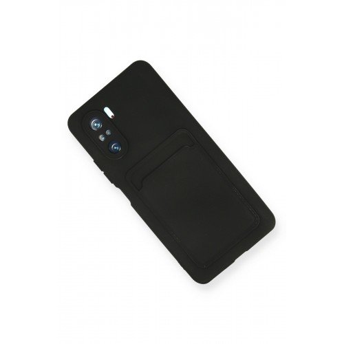 Newface Xiaomi Redmi K40 Pro Kılıf Kelvin Kartvizitli Silikon - Siyah Newface Xiaomi Redmi K40 Pro Kılıf Kelvin Kartvizitli Silikon - Siyah