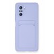 Newface Xiaomi Redmi K40 Pro Kılıf Kelvin Kartvizitli Silikon - Lila Newface Xiaomi Redmi K40 Pro Kılıf Kelvin Kartvizitli Silikon - Lila
