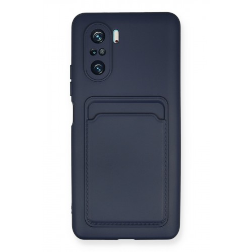 Newface Xiaomi Redmi K40 Pro Kılıf Kelvin Kartvizitli Silikon - Lacivert Newface Xiaomi Redmi K40 Pro Kılıf Kelvin Kartvizitli Silikon - Lacivert