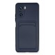 Newface Xiaomi Redmi K40 Pro Kılıf Kelvin Kartvizitli Silikon - Lacivert Newface Xiaomi Redmi K40 Pro Kılıf Kelvin Kartvizitli Silikon - Lacivert