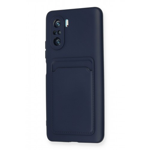 Newface Xiaomi Redmi K40 Pro Kılıf Kelvin Kartvizitli Silikon - Lacivert Newface Xiaomi Redmi K40 Pro Kılıf Kelvin Kartvizitli Silikon - Lacivert