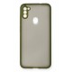 Newface Samsung Galaxy M11 Kılıf Montreal Silikon Kapak - Açık Yeşil Newface Samsung Galaxy M11 Kılıf Montreal Silikon Kapak - Açık Yeşil