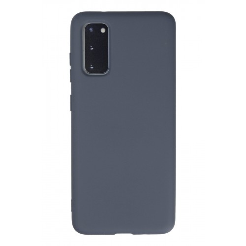 Newface Samsung Galaxy S20 Kılıf Nano içi Kadife Silikon - Gri Newface Samsung Galaxy S20 Kılıf Nano içi Kadife Silikon - Gri