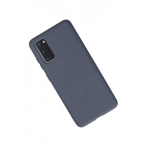 Newface Samsung Galaxy S20 Kılıf Nano içi Kadife Silikon - Gri Newface Samsung Galaxy S20 Kılıf Nano içi Kadife Silikon - Gri