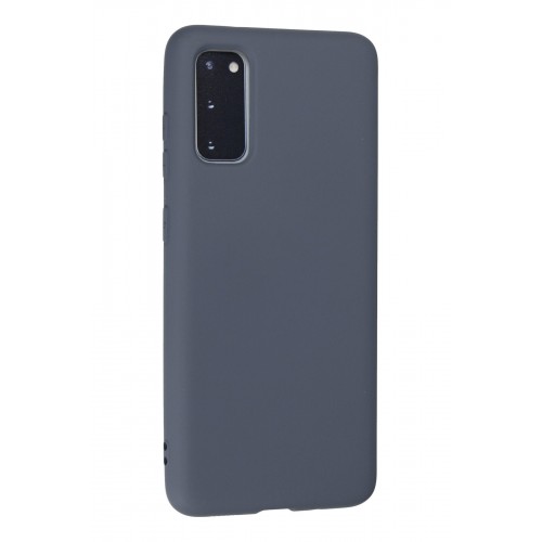 Newface Samsung Galaxy S20 Kılıf Nano içi Kadife Silikon - Gri Newface Samsung Galaxy S20 Kılıf Nano içi Kadife Silikon - Gri