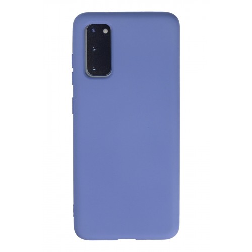 Newface Samsung Galaxy S20 Kılıf Nano içi Kadife Silikon - Lila Newface Samsung Galaxy S20 Kılıf Nano içi Kadife Silikon - Lila