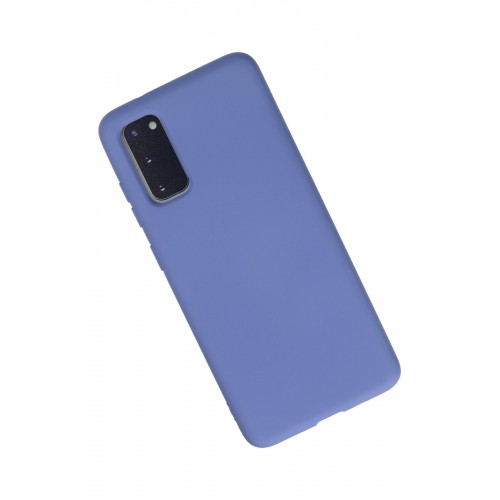 Newface Samsung Galaxy S20 Kılıf Nano içi Kadife Silikon - Lila Newface Samsung Galaxy S20 Kılıf Nano içi Kadife Silikon - Lila