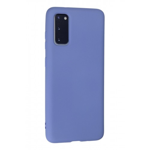 Newface Samsung Galaxy S20 Kılıf Nano içi Kadife Silikon - Lila Newface Samsung Galaxy S20 Kılıf Nano içi Kadife Silikon - Lila