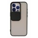 Newface iPhone 13 Pro Kılıf Palm Buzlu Kamera Sürgülü Silikon - Siyah Newface iPhone 13 Pro Kılıf Palm Buzlu Kamera Sürgülü Silikon - Siyah