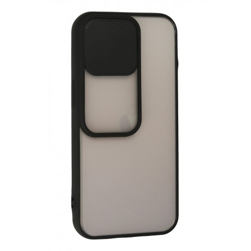 Newface iPhone 13 Pro Kılıf Palm Buzlu Kamera Sürgülü Silikon - Siyah Newface iPhone 13 Pro Kılıf Palm Buzlu Kamera Sürgülü Silikon - Siyah