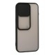 Newface iPhone 13 Pro Kılıf Palm Buzlu Kamera Sürgülü Silikon - Siyah Newface iPhone 13 Pro Kılıf Palm Buzlu Kamera Sürgülü Silikon - Siyah