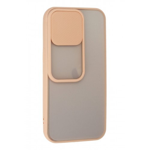 Newface iPhone 13 Pro Kılıf Palm Buzlu Kamera Sürgülü Silikon - Pembe Newface iPhone 13 Pro Kılıf Palm Buzlu Kamera Sürgülü Silikon - Pembe