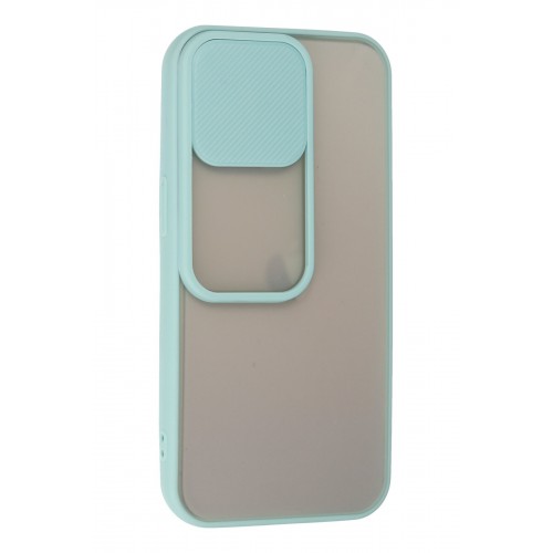 Newface iPhone 13 Pro Kılıf Palm Buzlu Kamera Sürgülü Silikon - Turkuaz Newface iPhone 13 Pro Kılıf Palm Buzlu Kamera Sürgülü Silikon - Turkuaz