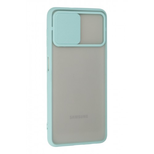 Newface Samsung Galaxy A22 Kılıf Palm Buzlu Kamera Sürgülü Silikon - Turkuaz Newface Samsung Galaxy A22 Kılıf Palm Buzlu Kamera Sürgülü Silikon - Turkuaz