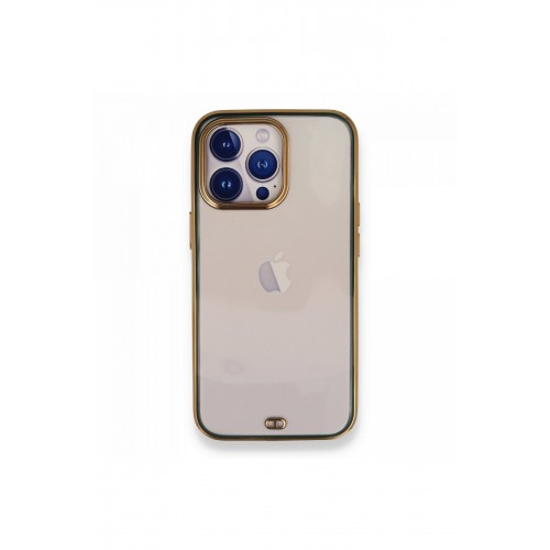 Newface iPhone 13 Pro Kılıf Liva Silikon - Yeşil Newface iPhone 13 Pro Kılıf Liva Silikon - Yeşil