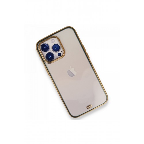 Newface iPhone 13 Pro Kılıf Liva Silikon - Yeşil Newface iPhone 13 Pro Kılıf Liva Silikon - Yeşil