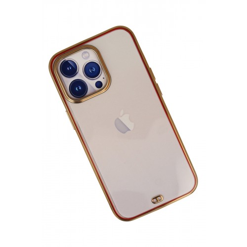 Newface iPhone 13 Pro Max Kılıf Liva Silikon - Kırmızı Newface iPhone 13 Pro Max Kılıf Liva Silikon - Kırmızı