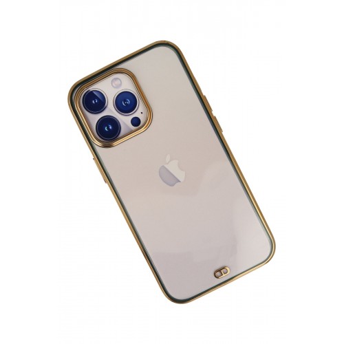 Newface iPhone 13 Pro Max Kılıf Liva Silikon - Yeşil Newface iPhone 13 Pro Max Kılıf Liva Silikon - Yeşil