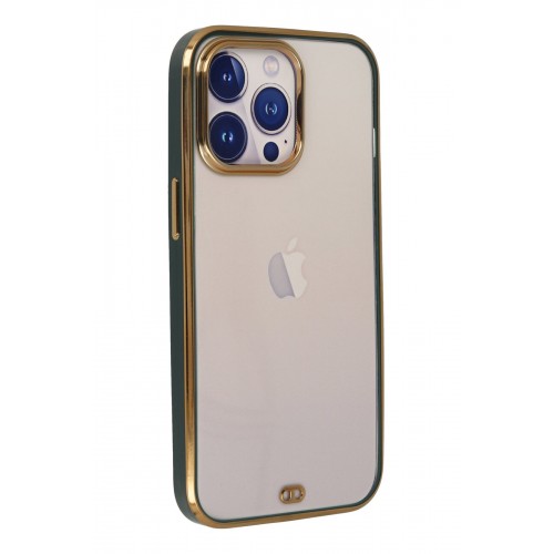 Newface iPhone 13 Pro Max Kılıf Liva Silikon - Yeşil Newface iPhone 13 Pro Max Kılıf Liva Silikon - Yeşil