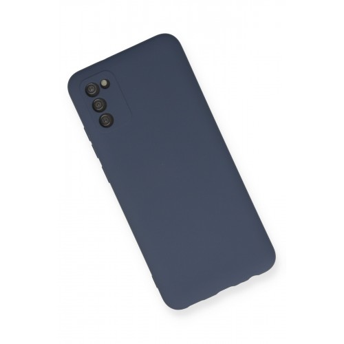 Newface Samsung Galaxy A03S Kılıf Nano içi Kadife Silikon - Gri Newface Samsung Galaxy A03S Kılıf Nano içi Kadife Silikon - Gri