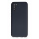 Newface Samsung Galaxy A03S Kılıf Nano içi Kadife Silikon - Lacivert Newface Samsung Galaxy A03S Kılıf Nano içi Kadife Silikon - Lacivert