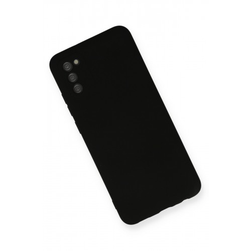Newface Samsung Galaxy A03S Kılıf Nano içi Kadife Silikon - Siyah Newface Samsung Galaxy A03S Kılıf Nano içi Kadife Silikon - Siyah