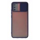 Newface Samsung Galaxy A03S Kılıf Palm Buzlu Kamera Sürgülü Silikon - Lacivert Newface Samsung Galaxy A03S Kılıf Palm Buzlu Kamera Sürgülü Silikon - Lacivert