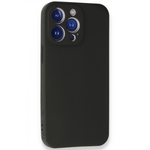 Newface iPhone 13 Pro Max Kılıf First Silikon - Siyah Newface iPhone 13 Pro Max Kılıf First Silikon - Siyah