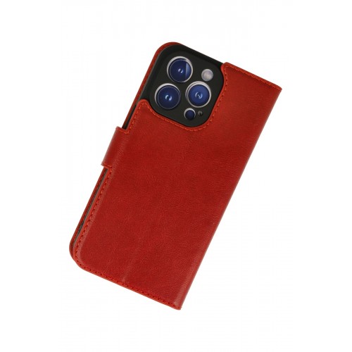 Newface iPhone 13 Pro Max Kılıf Trend S Plus Kapaklı Kılıf - Kırmızı Newface iPhone 13 Pro Max Kılıf Trend S Plus Kapaklı Kılıf - Kırmızı