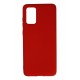 Newface Samsung Galaxy S20 Plus Kılıf Nano içi Kadife Silikon - Kırmızı Newface Samsung Galaxy S20 Plus Kılıf Nano içi Kadife Silikon - Kırmızı