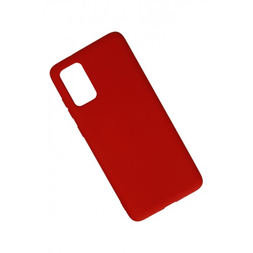 Newface Samsung Galaxy S20 Plus Kılıf Nano içi Kadife Silikon - Kırmızı Newface Samsung Galaxy S20 Plus Kılıf Nano içi Kadife Silikon - Kırmızı
