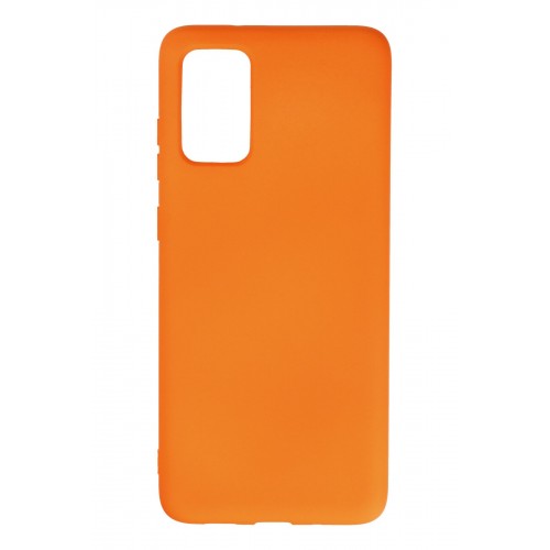 Newface Samsung Galaxy S20 Plus Kılıf Nano içi Kadife Silikon - Turuncu Newface Samsung Galaxy S20 Plus Kılıf Nano içi Kadife Silikon - Turuncu