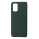 Newface Samsung Galaxy S20 Plus Kılıf Nano içi Kadife Silikon - Koyu Yeşil Newface Samsung Galaxy S20 Plus Kılıf Nano içi Kadife Silikon - Koyu Yeşil