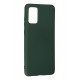 Newface Samsung Galaxy S20 Plus Kılıf Nano içi Kadife Silikon - Koyu Yeşil Newface Samsung Galaxy S20 Plus Kılıf Nano içi Kadife Silikon - Koyu Yeşil