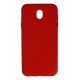 Newface Samsung Galaxy J7 Pro / J730 Kılıf Nano içi Kadife Silikon - Kırmızı Newface Samsung Galaxy J7 Pro / J730 Kılıf Nano içi Kadife Silikon - Kırmızı