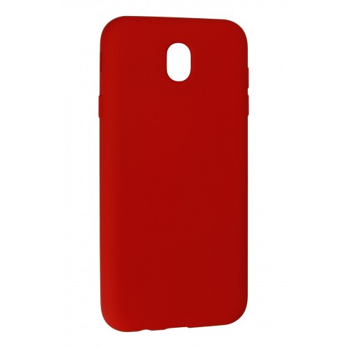 Newface Samsung Galaxy J7 Pro / J730 Kılıf Nano içi Kadife Silikon - Kırmızı Newface Samsung Galaxy J7 Pro / J730 Kılıf Nano içi Kadife Silikon - Kırmızı
