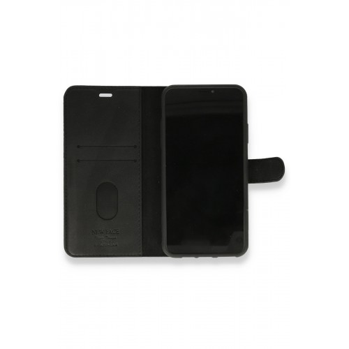 Newface iPhone 12 Mini Kılıf Trend S Plus Kapaklı Kılıf - Siyah Newface iPhone 12 Mini Kılıf Trend S Plus Kapaklı Kılıf - Siyah