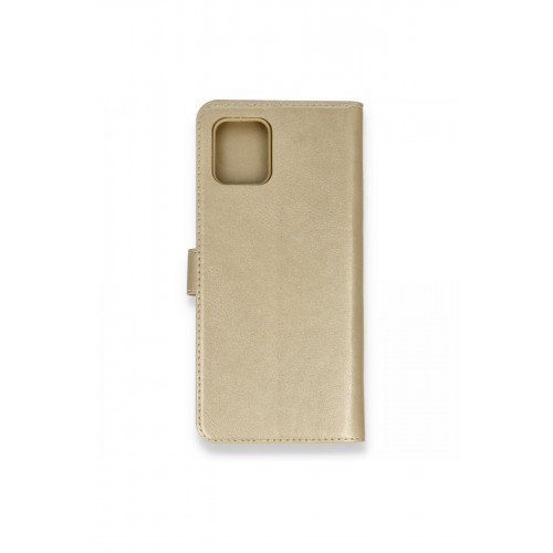 Newface Samsung Galaxy A91 / S10 Lite Kılıf Trend S Plus Kapaklı Kılıf - Gold Newface Samsung Galaxy A91 / S10 Lite Kılıf Trend S Plus Kapaklı Kılıf - Gold
