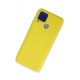 Newface Realme C15 Kılıf Nano içi Kadife Silikon - Sarı Newface Realme C15 Kılıf Nano içi Kadife Silikon - Sarı