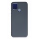 Newface Realme C15 Kılıf Nano içi Kadife Silikon - Gri Newface Realme C15 Kılıf Nano içi Kadife Silikon - Gri