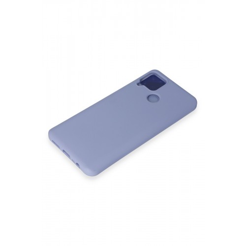 Newface Realme C15 Kılıf Nano içi Kadife Silikon - Lila Newface Realme C15 Kılıf Nano içi Kadife Silikon - Lila