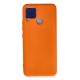 Newface Realme C15 Kılıf Nano içi Kadife Silikon - Turuncu Newface Realme C15 Kılıf Nano içi Kadife Silikon - Turuncu