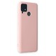 Newface Realme C15 Kılıf Nano içi Kadife Silikon - Pudra Newface Realme C15 Kılıf Nano içi Kadife Silikon - Pudra